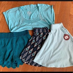 Tops and skirts bundles